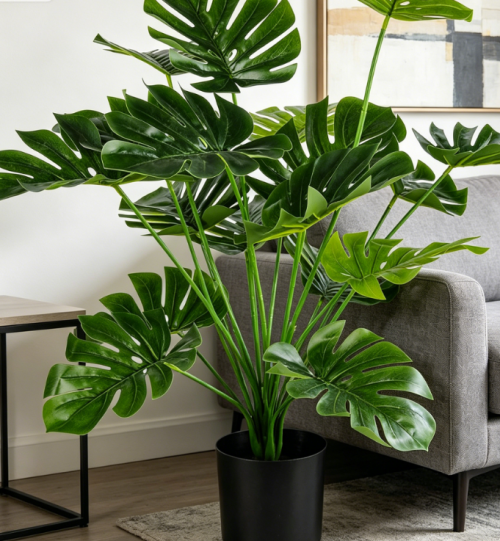 Large Artificial Floor Plant, Office Decor