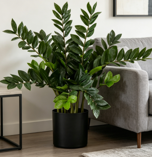 Faux Zz Plant, Home Decor